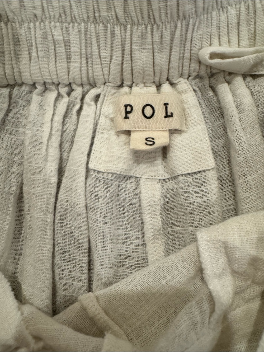POL Floral Embroidered Cotton Straight Woven Pants Size Small - Picture 4 of 5